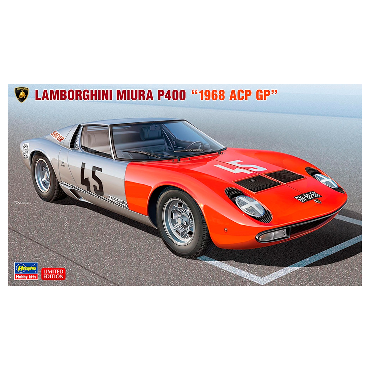 Hasegawa 1/24 Lamborghini Miura P400 1968 ACP GP Limited Edition