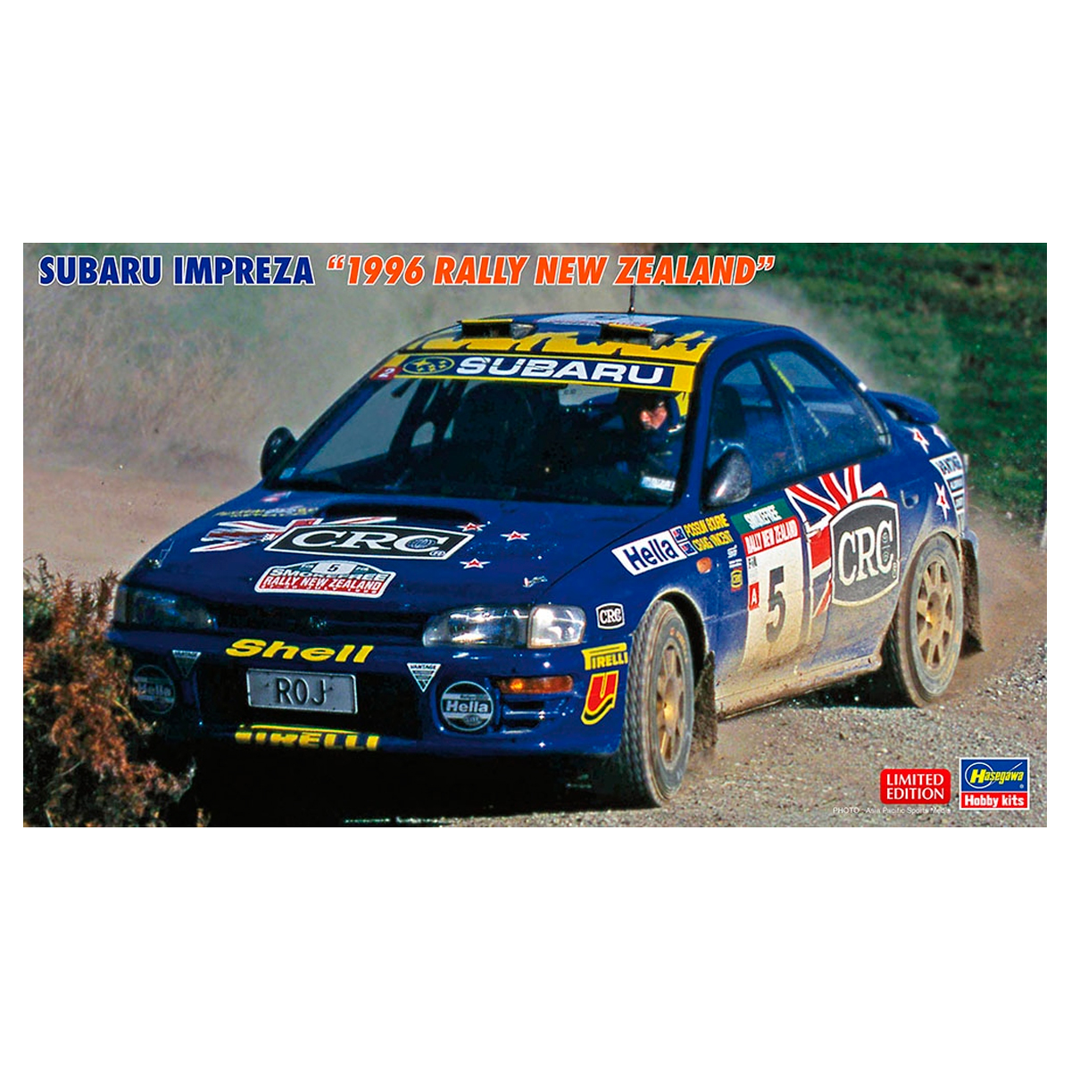 Hasegawa 1/24 Subaru Impreza “1996 Rally New Zealand”