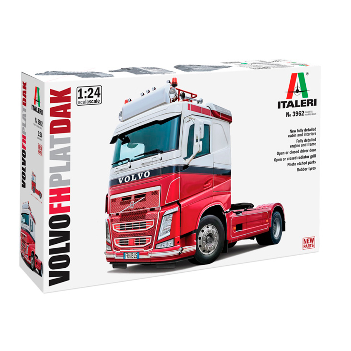 1/24 Volvo FH PLAT DAK