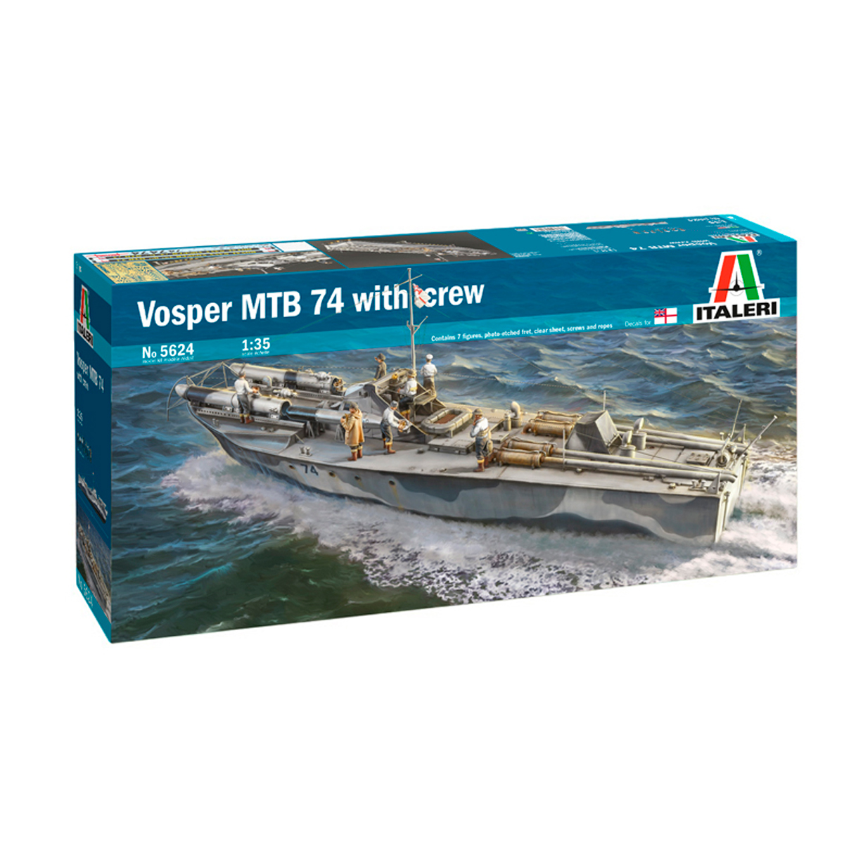 1/35 Vosper MTB 74 with Crew