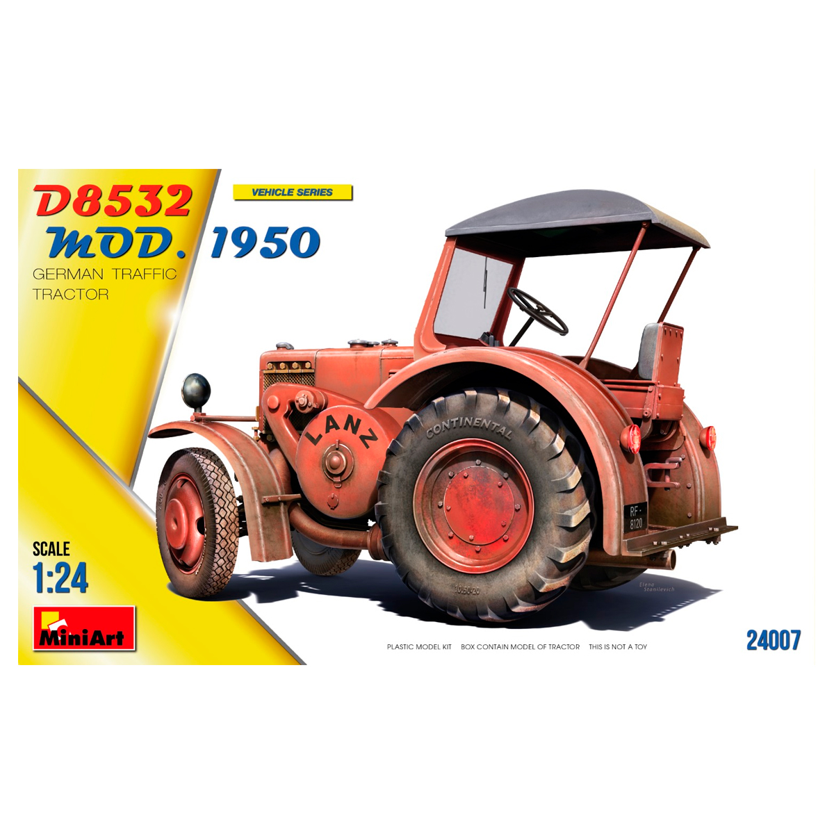 1/24 German Traffic Tractor D8532  Mod.1950