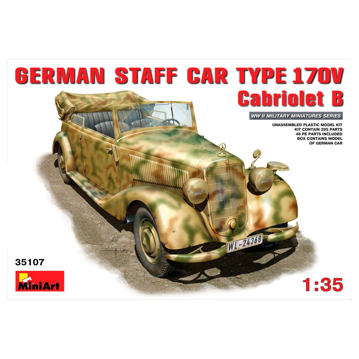 1/35 German Staff Car MB 170V. Cabriolet