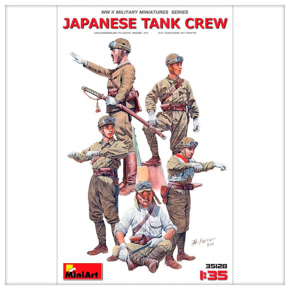 1/35 Japanese Tank Crew