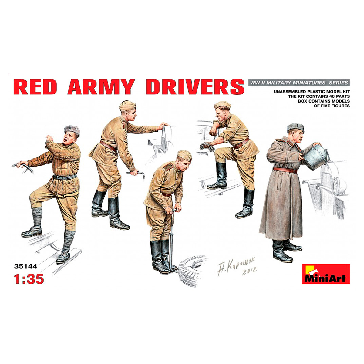 1/35 Red Army Drivers