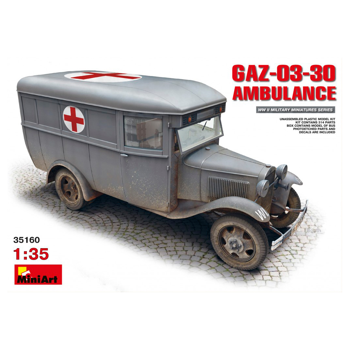 1/35 GAZ-03-30 Ambulance