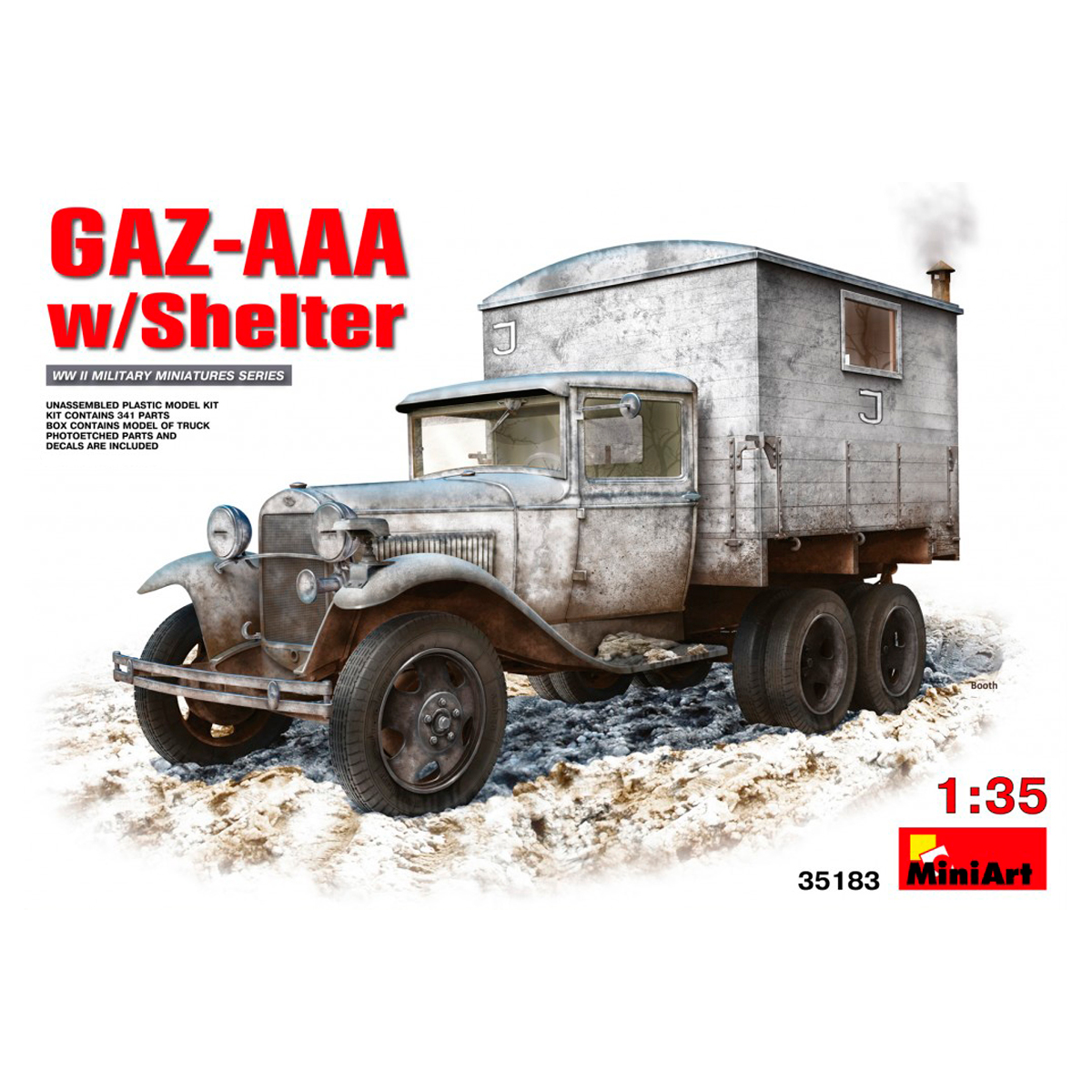 1/35 GAZ-AAA with Shelter