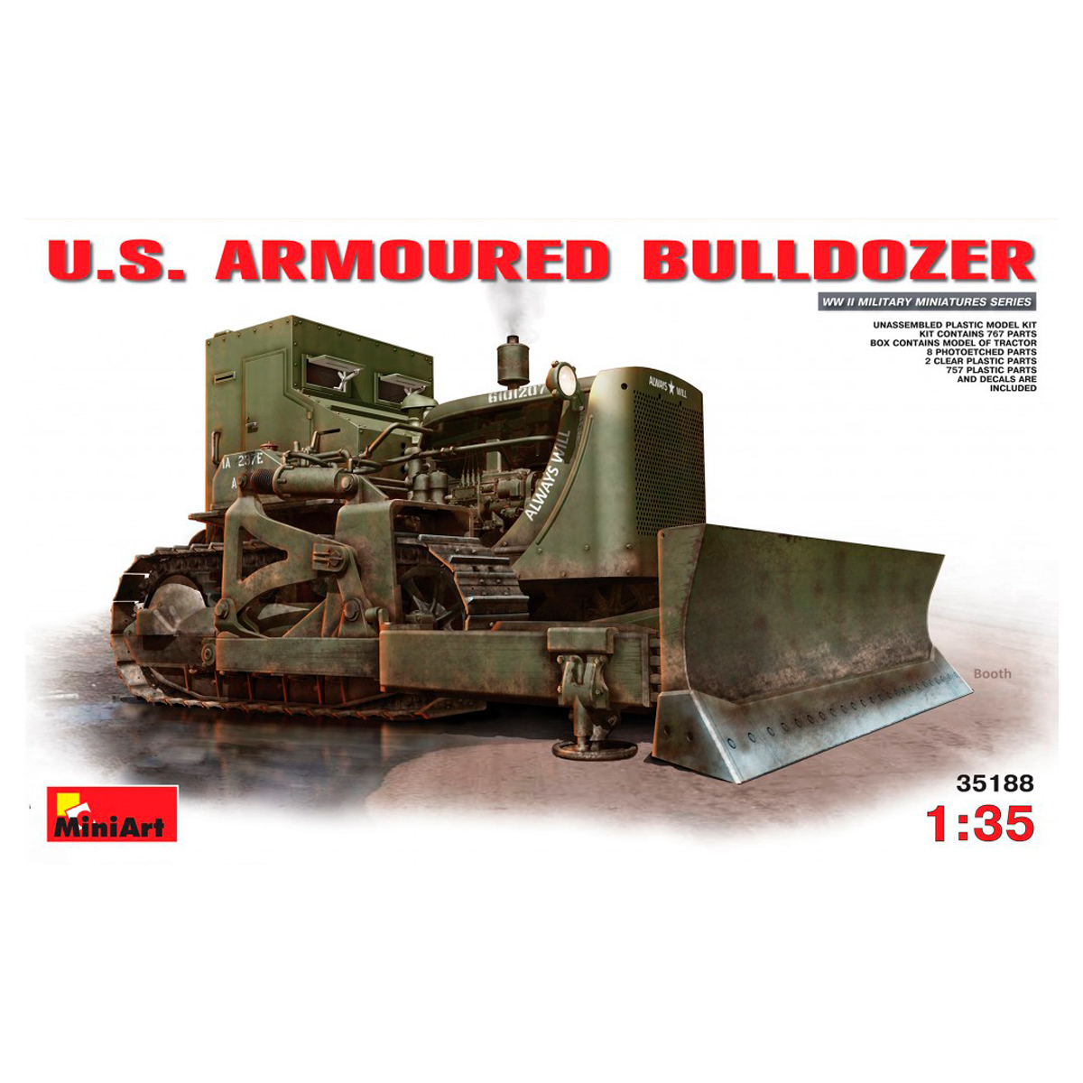 1/35 U.S. Armoured Buldozer