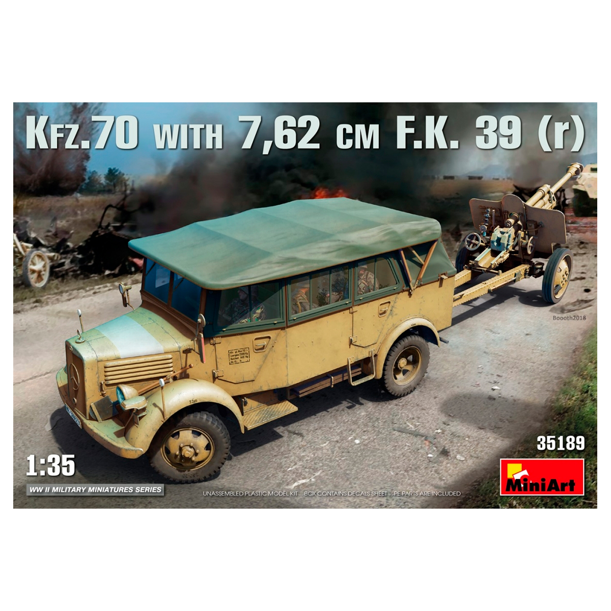 1/35 Kfz.70 & 7,62 cm F.K. 39 ( r )