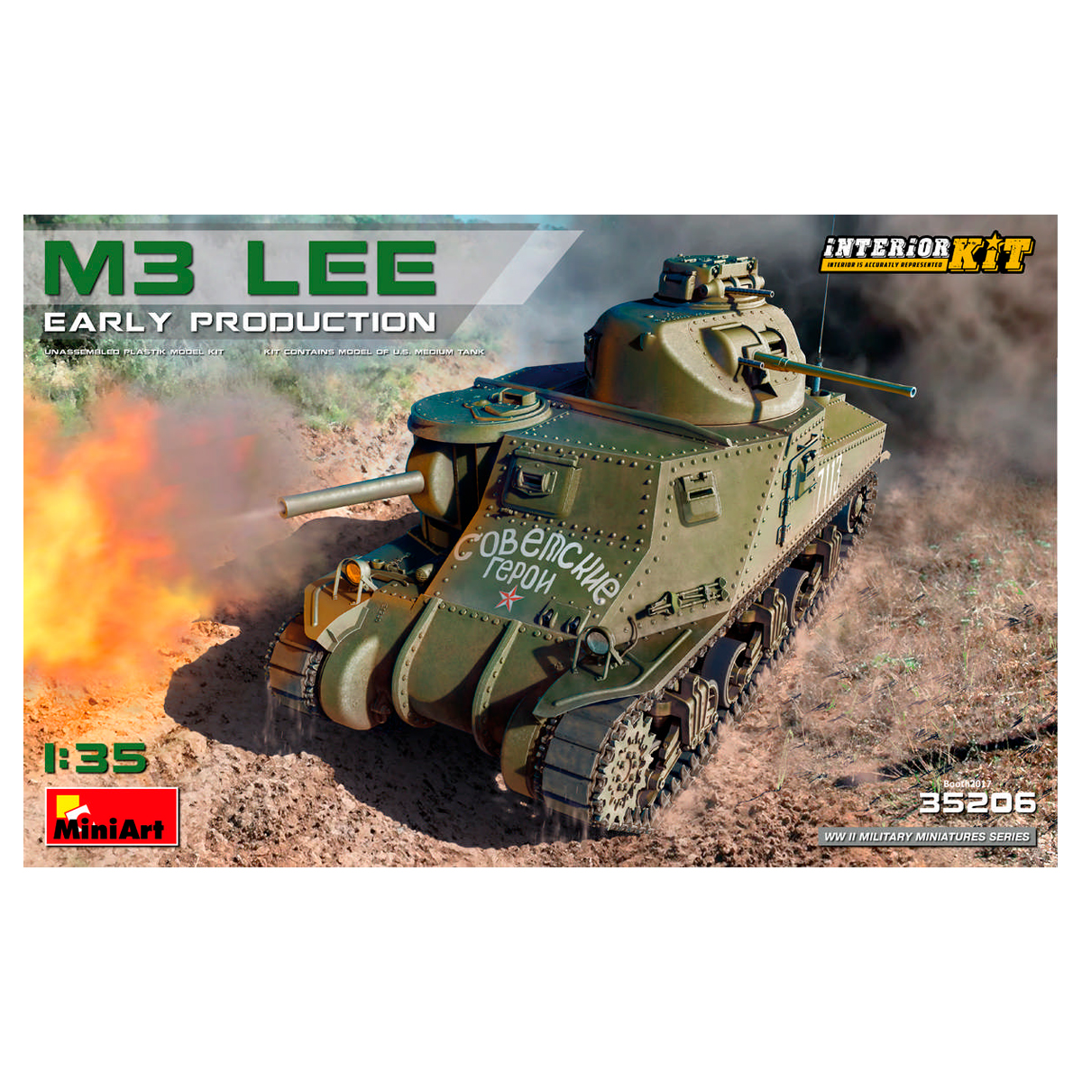 1/35 M3 Lee Early Prod. Interior Kit