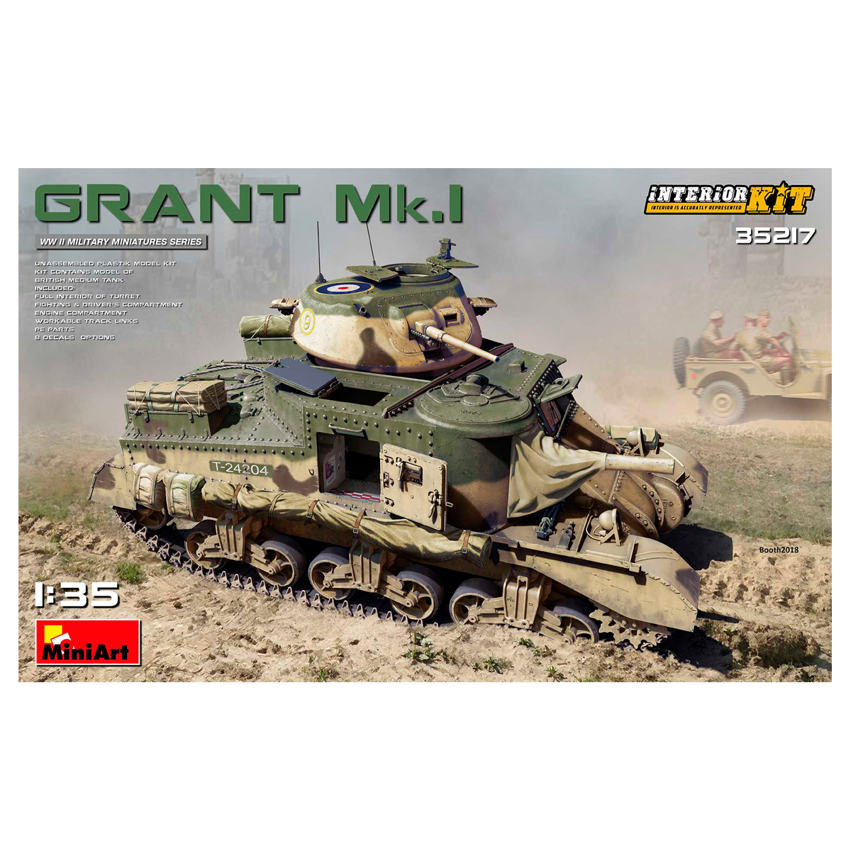 1/35 Grant Mk.I Interior Kit