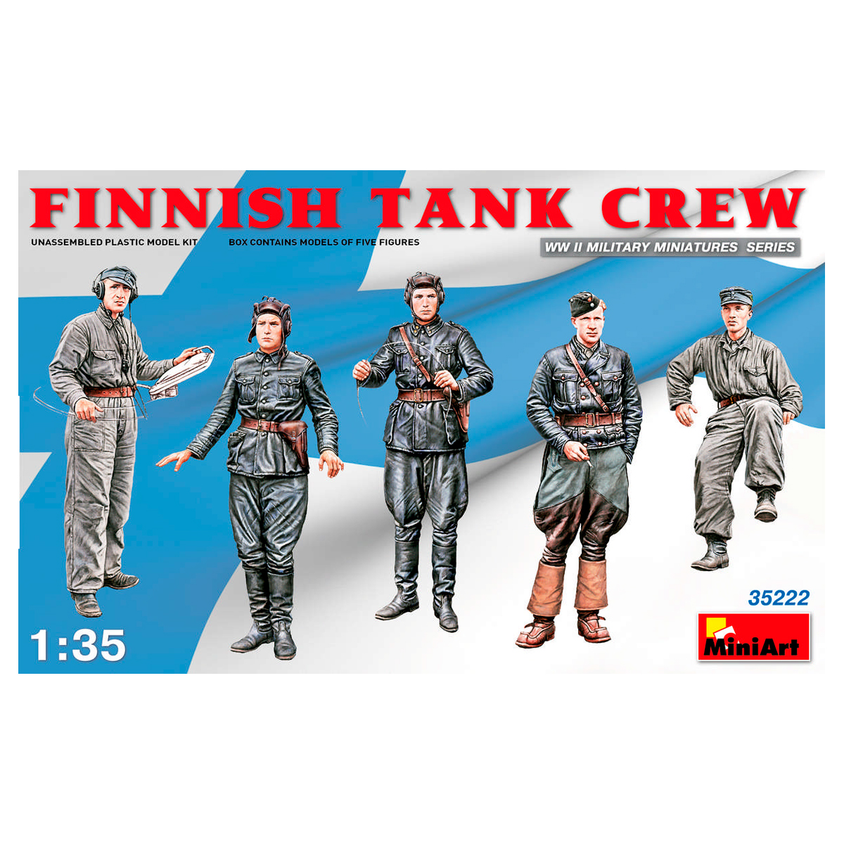 1/35 Finnish Tank Crew