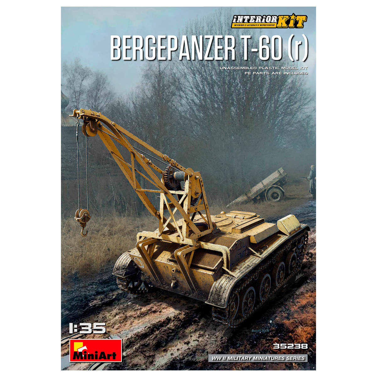 1/35 Bergepanzer T-60 ( r ) Interior Kit