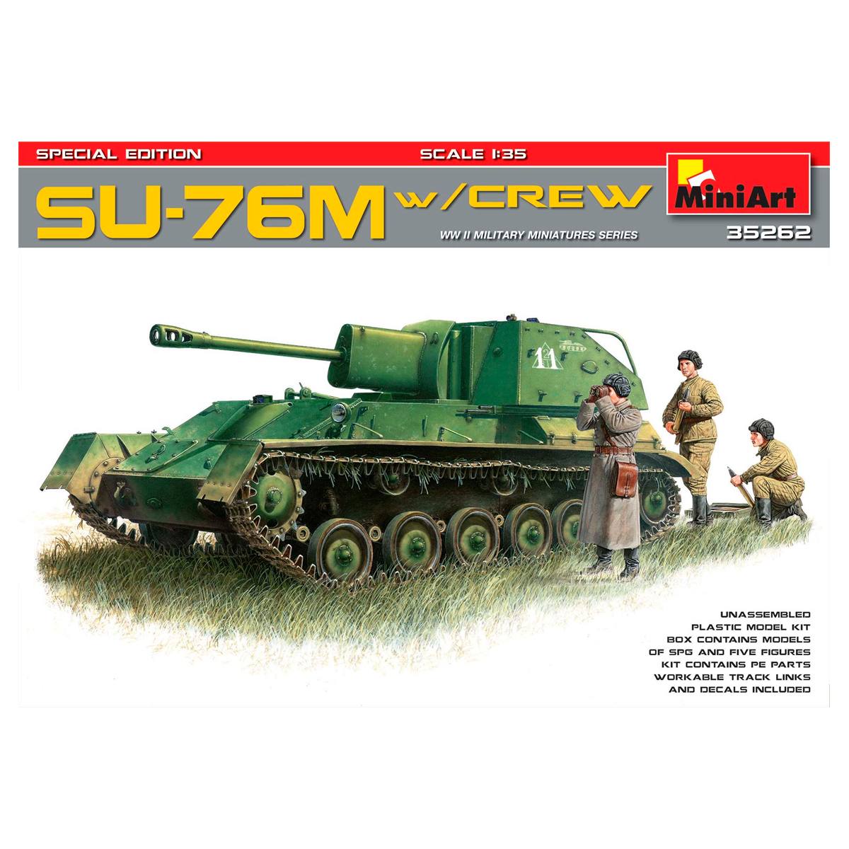 1/35 SU-76M w/Crew Special Edition