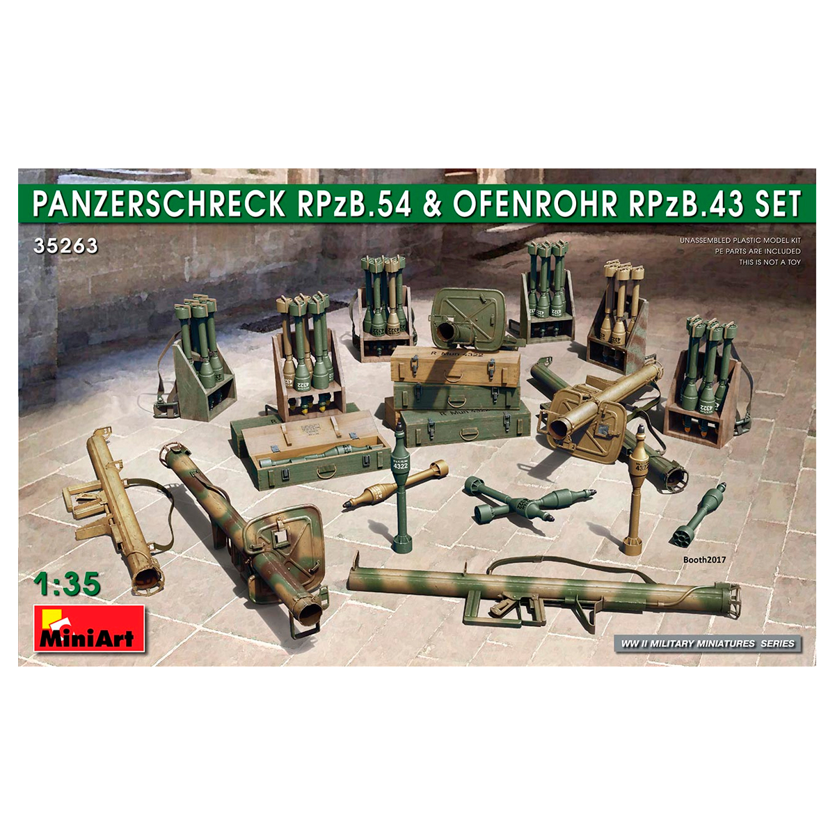 1/35 Panzerschreck RPzB.54 & Ofenrohr RPzB.43 Set