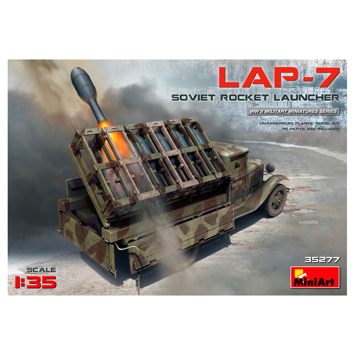 1/35 Soviet Rocket Launcher LAP-7