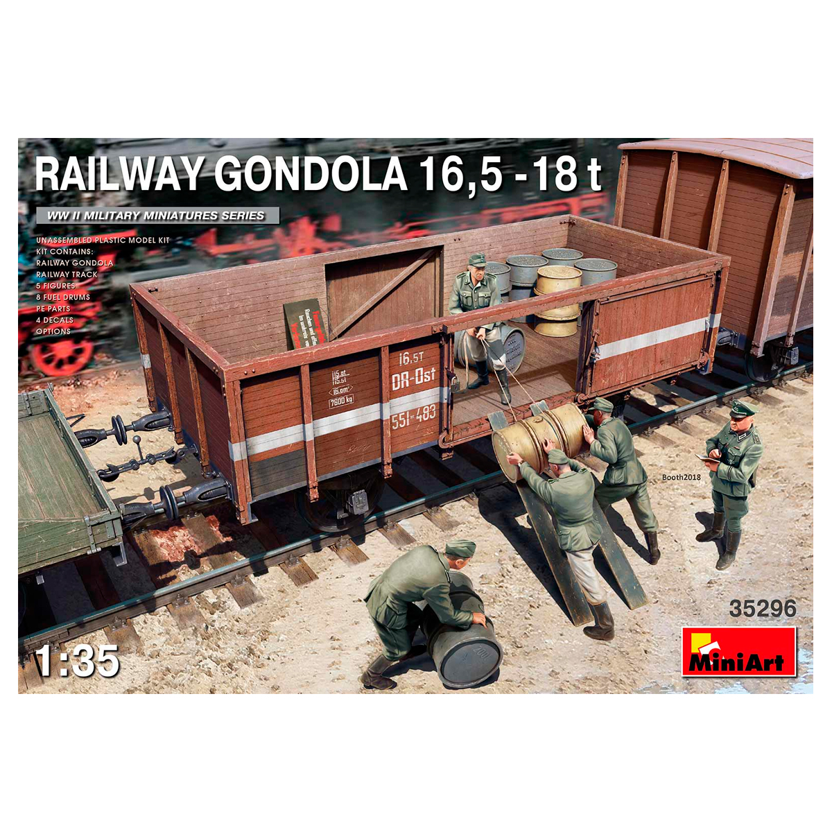 1/35 Railway Gondola 16,5-18 t