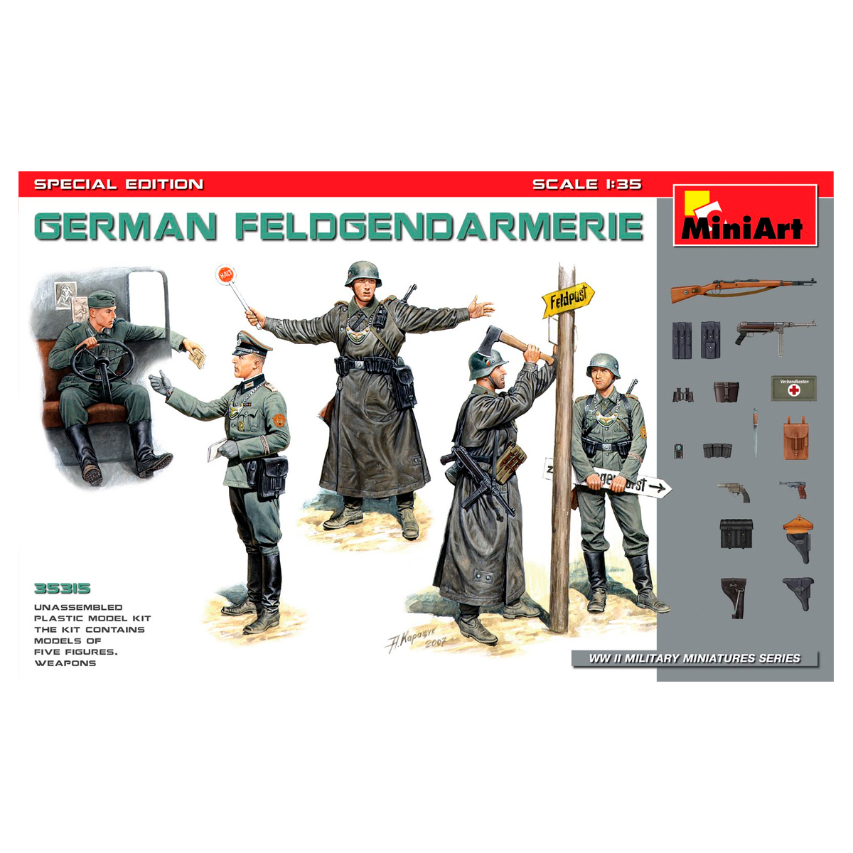 1/35 German Feldgendarmerie. Special Edition