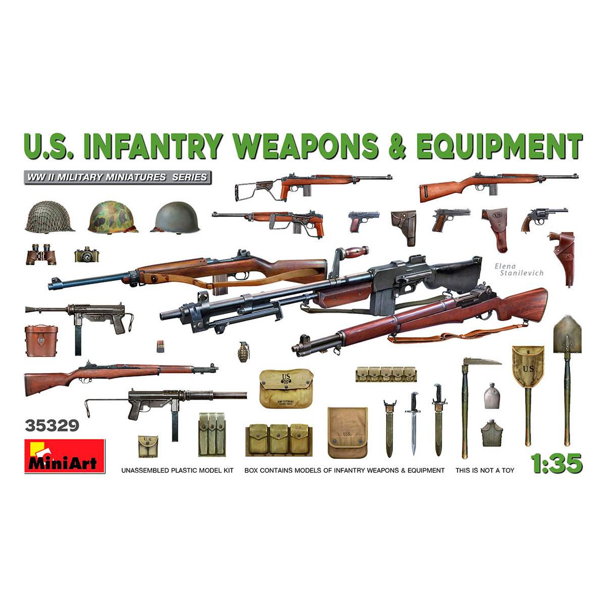 1/35 U.S. Infantry Weapons & Equipment