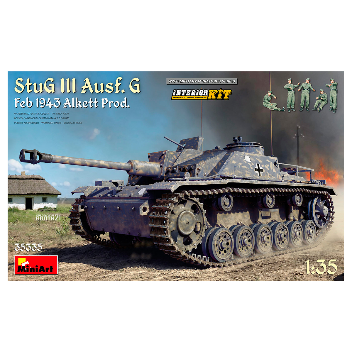 1/35 StuG III Ausf. G  Feb 1943 Alkett Prod. Interior Kit