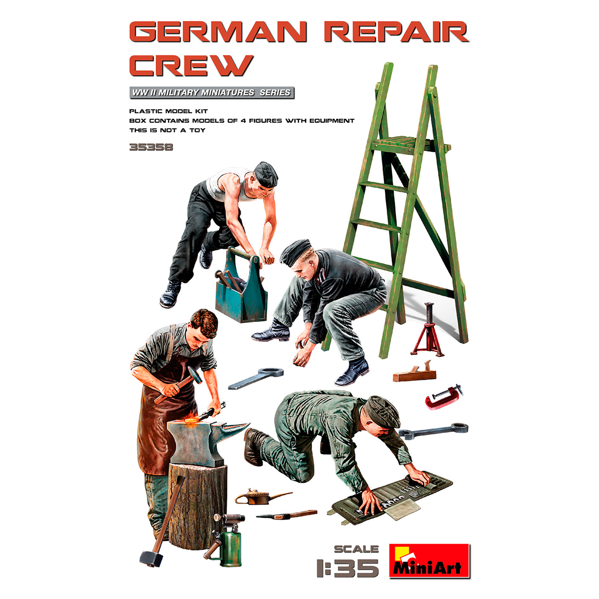 1/35 German Repair Crew