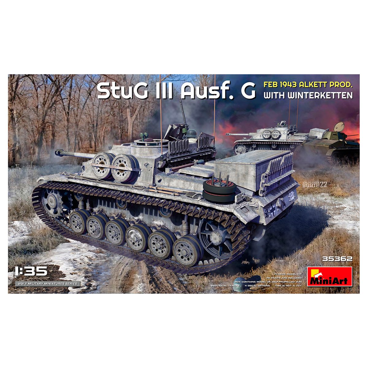 1/35 StuG III Ausf. G  Feb 1943 Alkett Prod. with Winterketten