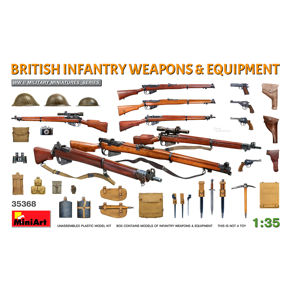 1/35 British Infantry Weapons & Equipment