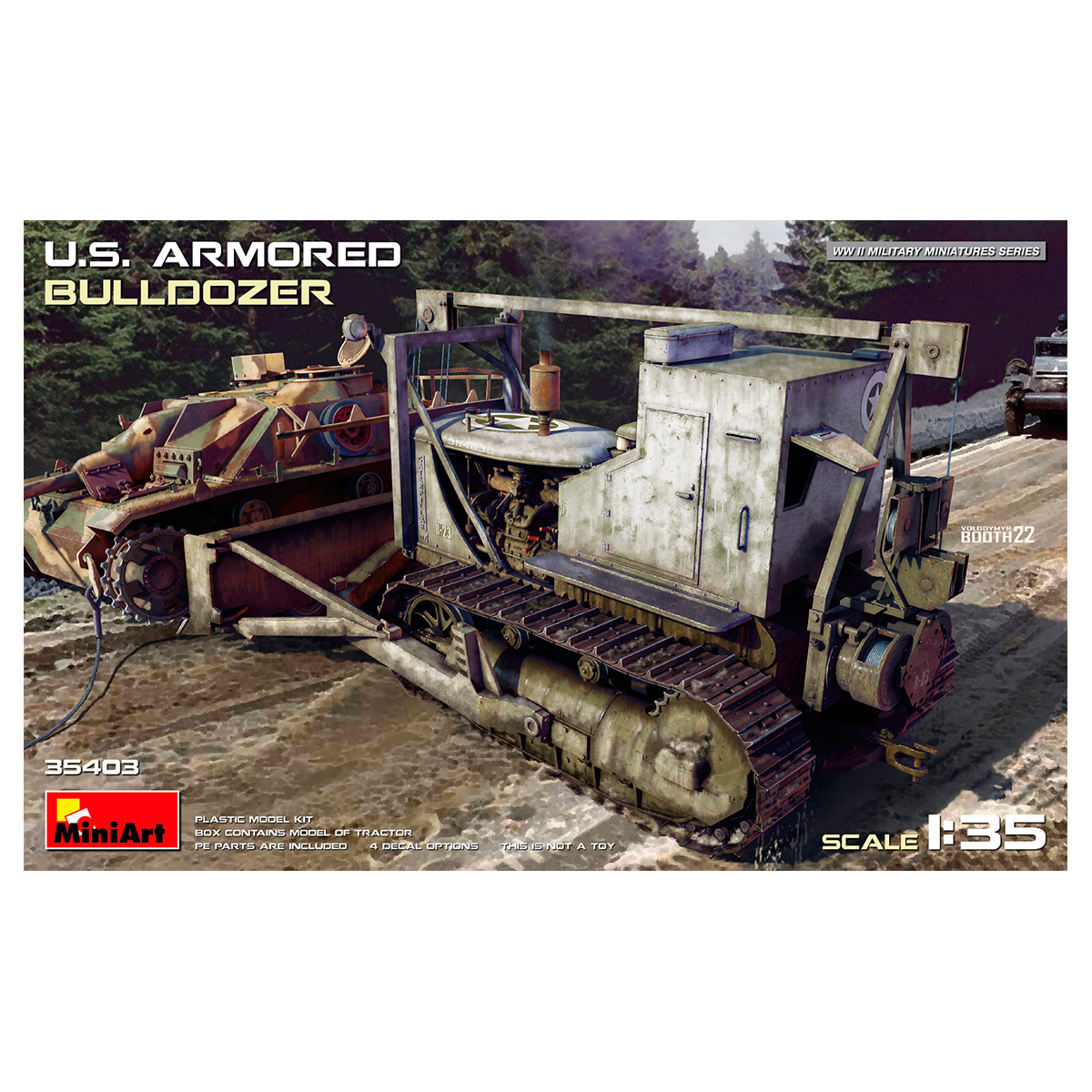 1/35 U.S. Armored Bulldozer