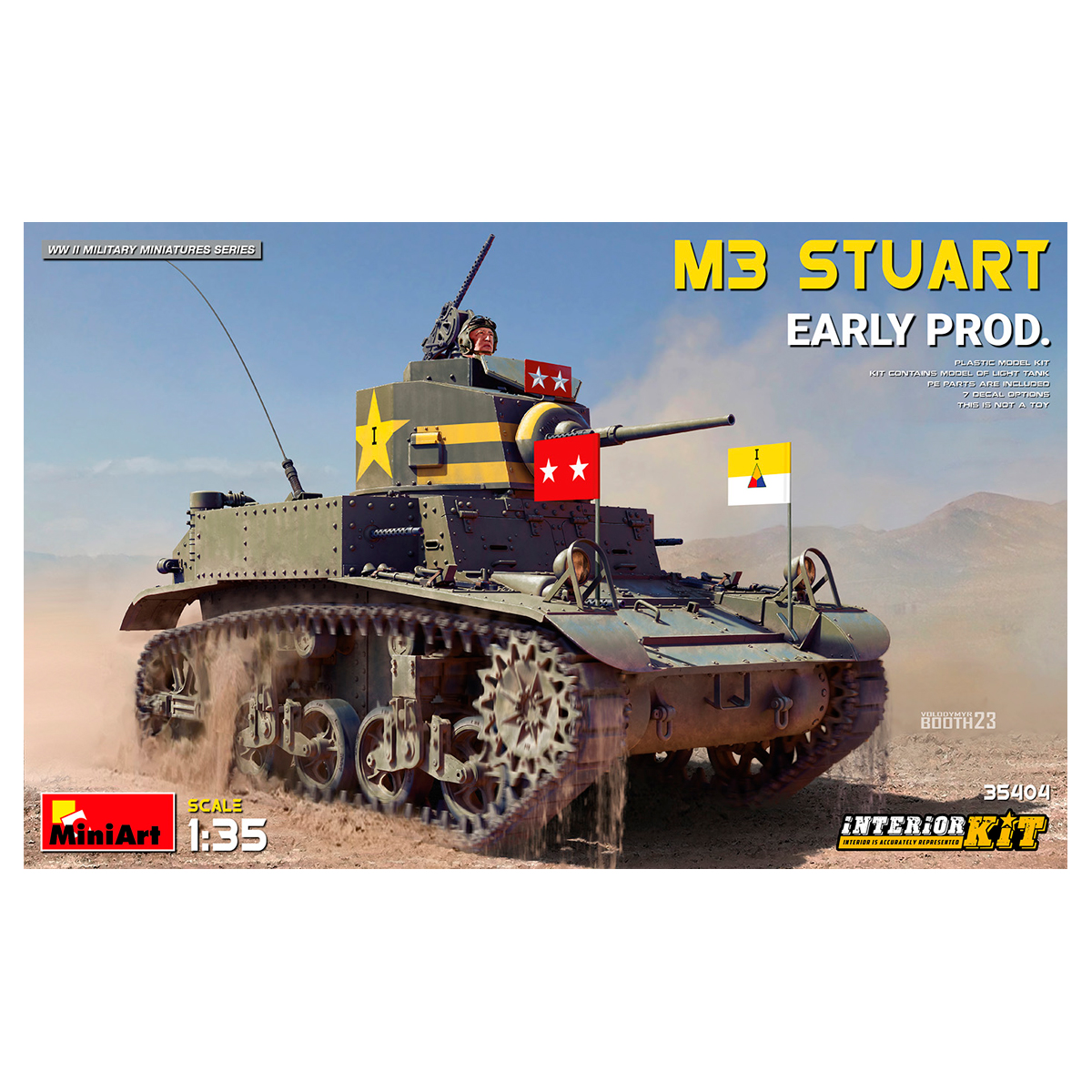 1/35 M3 Stuart Early Prod. Interior Kit