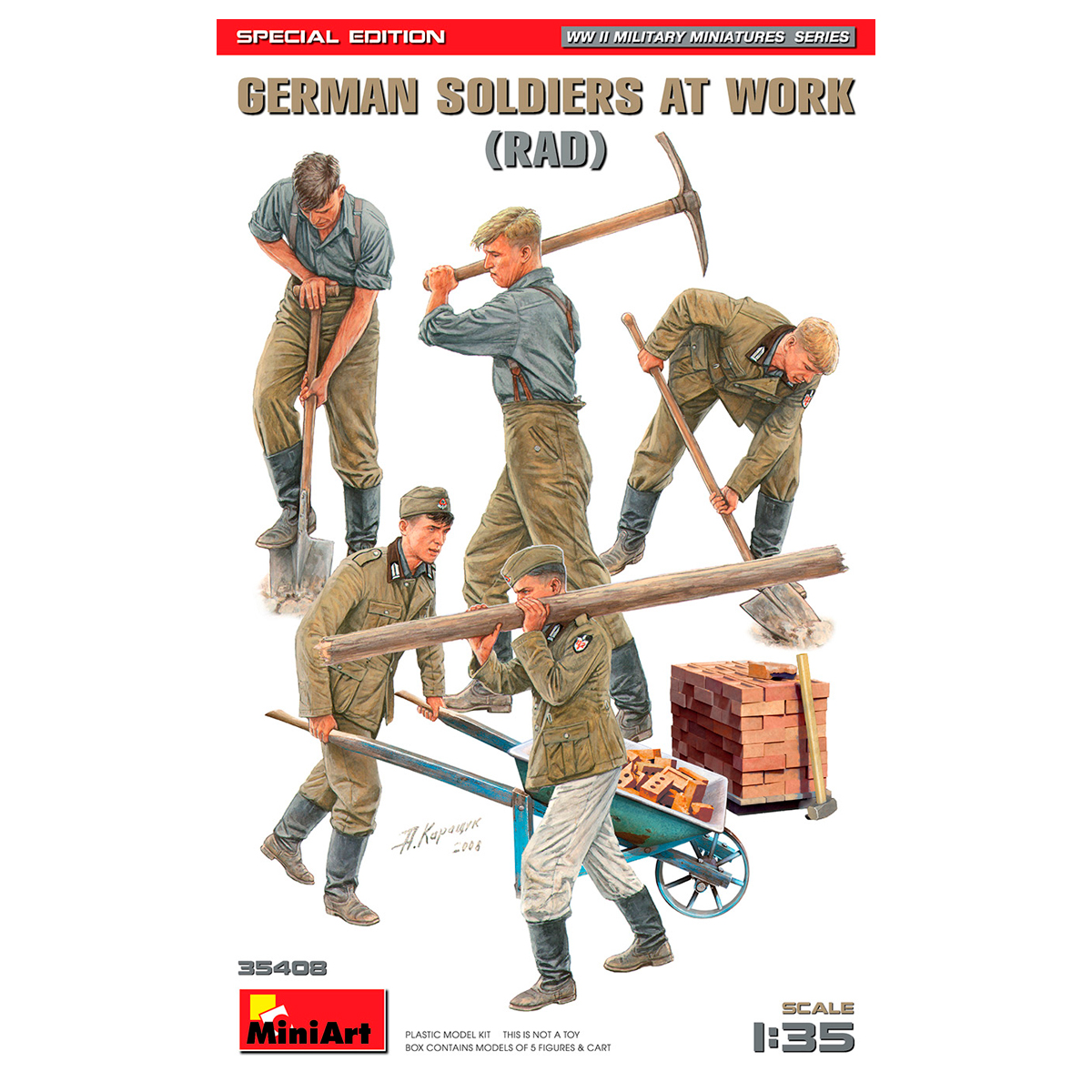 1/35 German Soldiers at Work (RAD) Special Edition