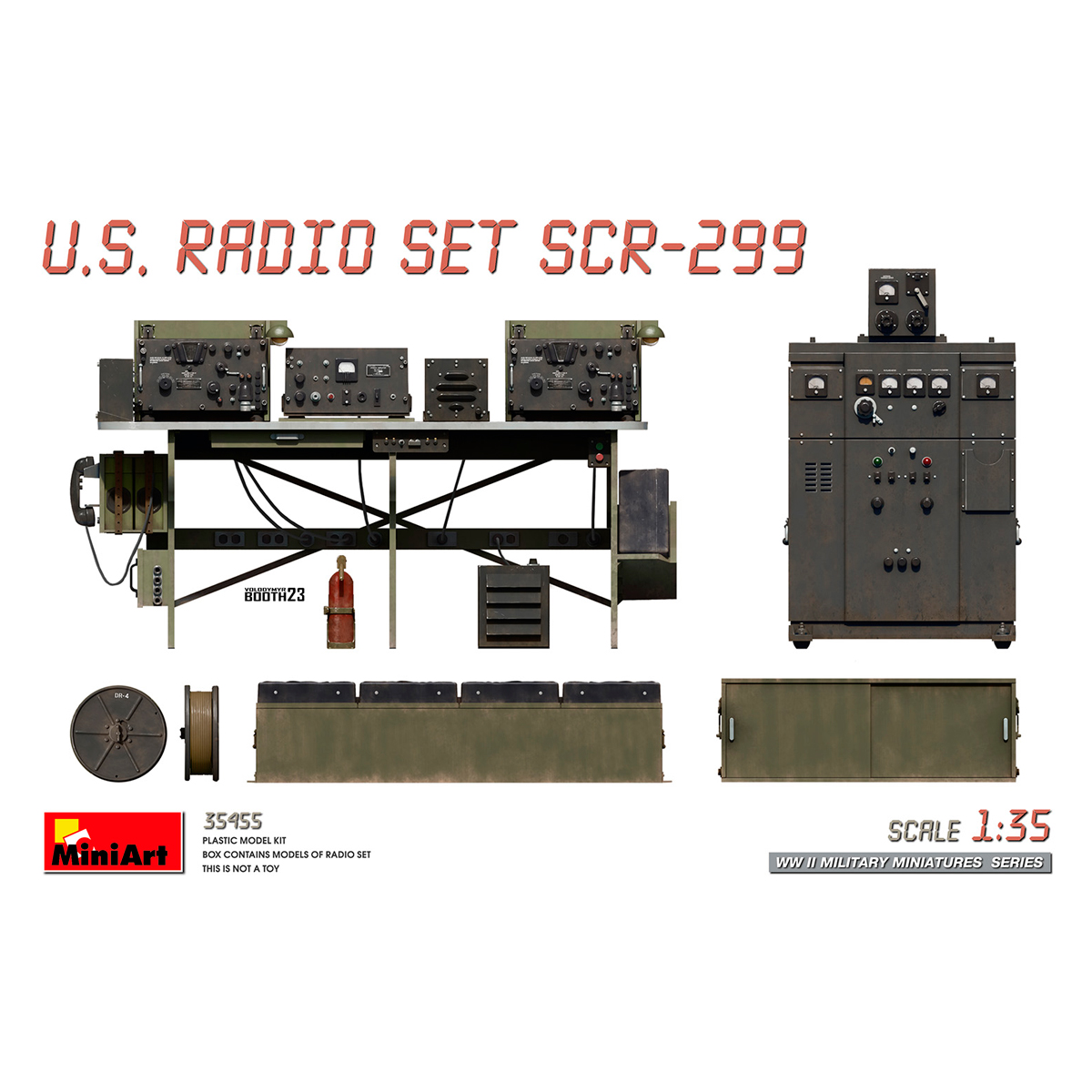 1/35 U.S. Radio Set SCR-299