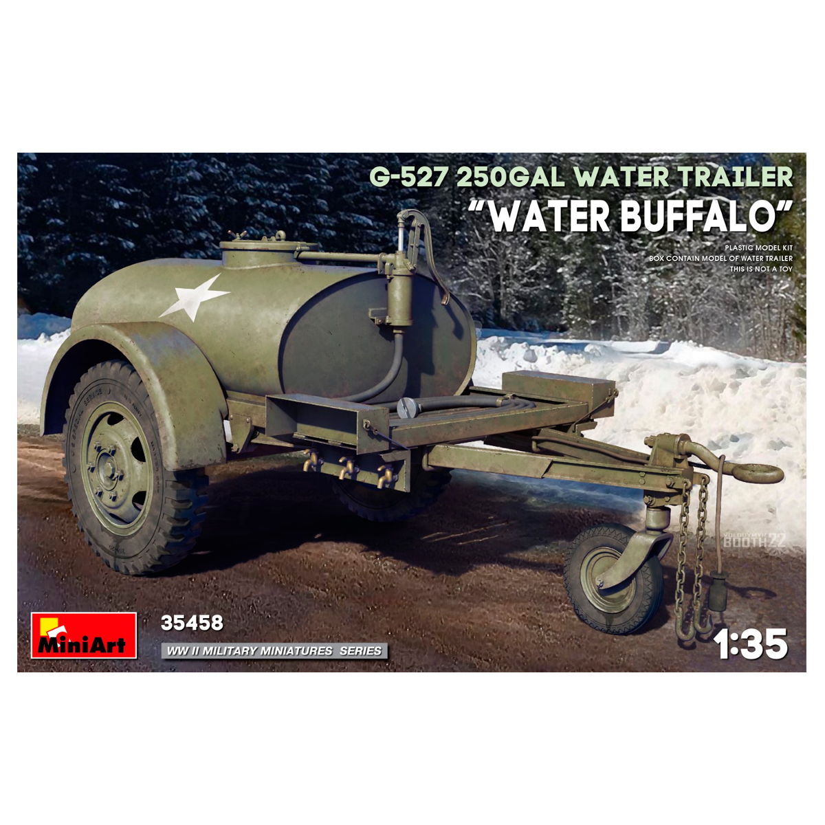 1/35 G-527 250gal Water Trailer “Water Buffalo”