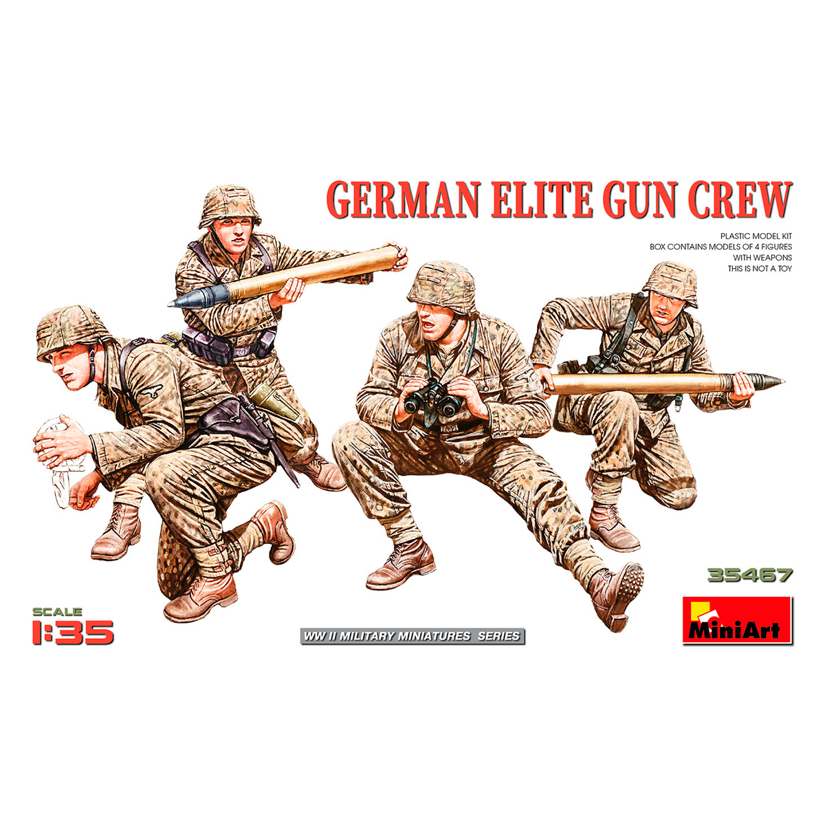 1/35 German Elite Gun Crew