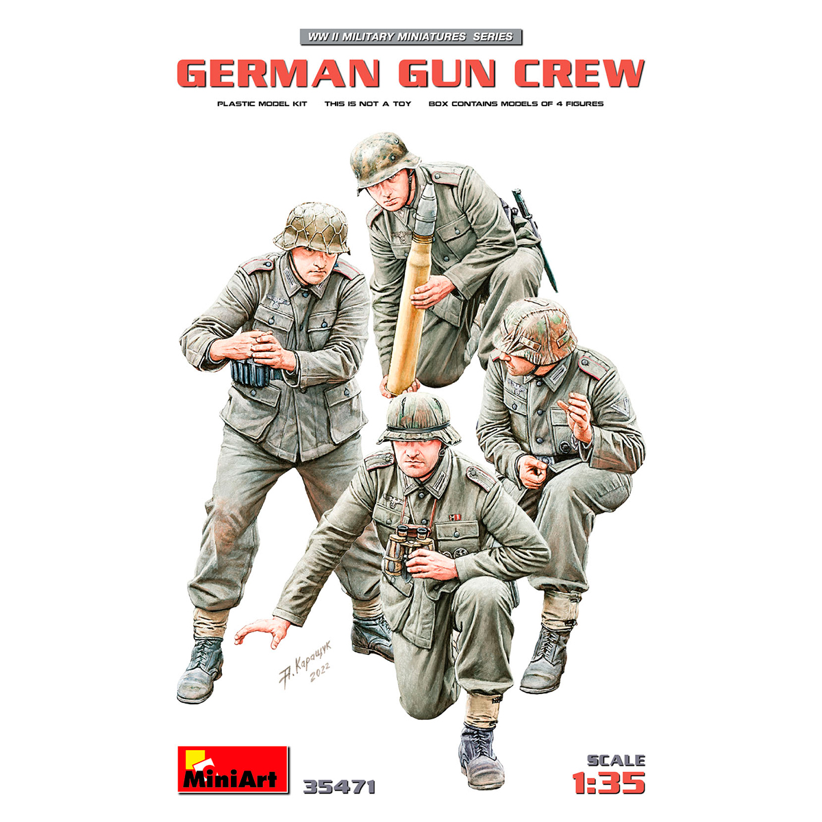 1/35 German Gun Crew