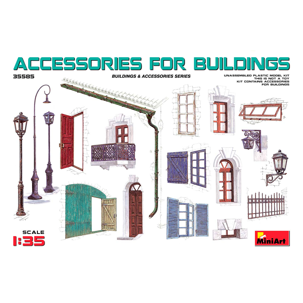 1/35 Accessories for Buildings