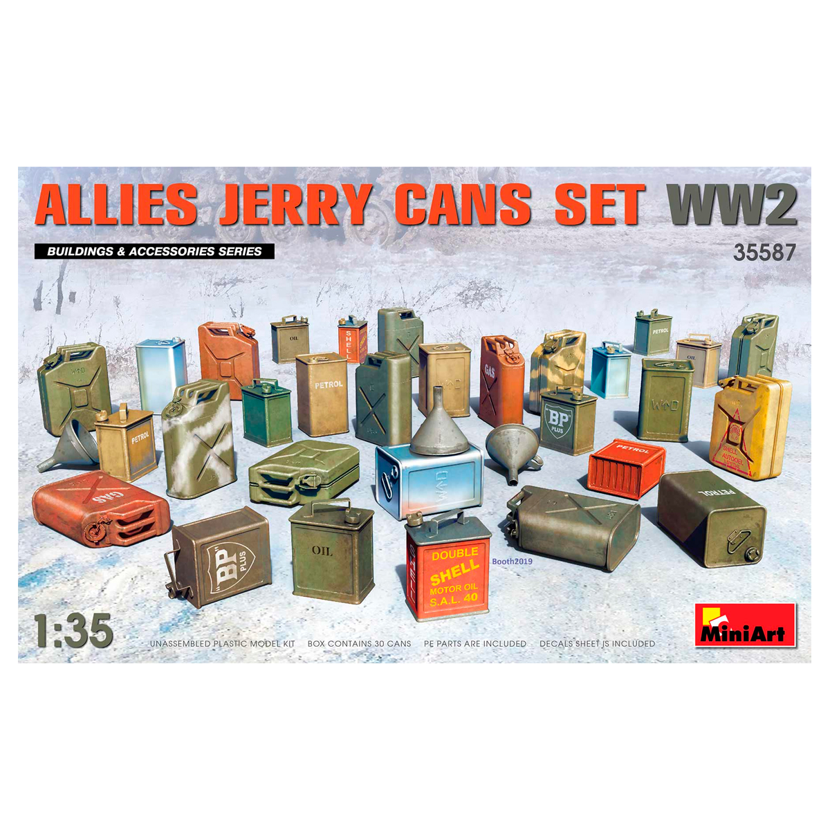 1/35 Allies Jerry Cans Set WW2