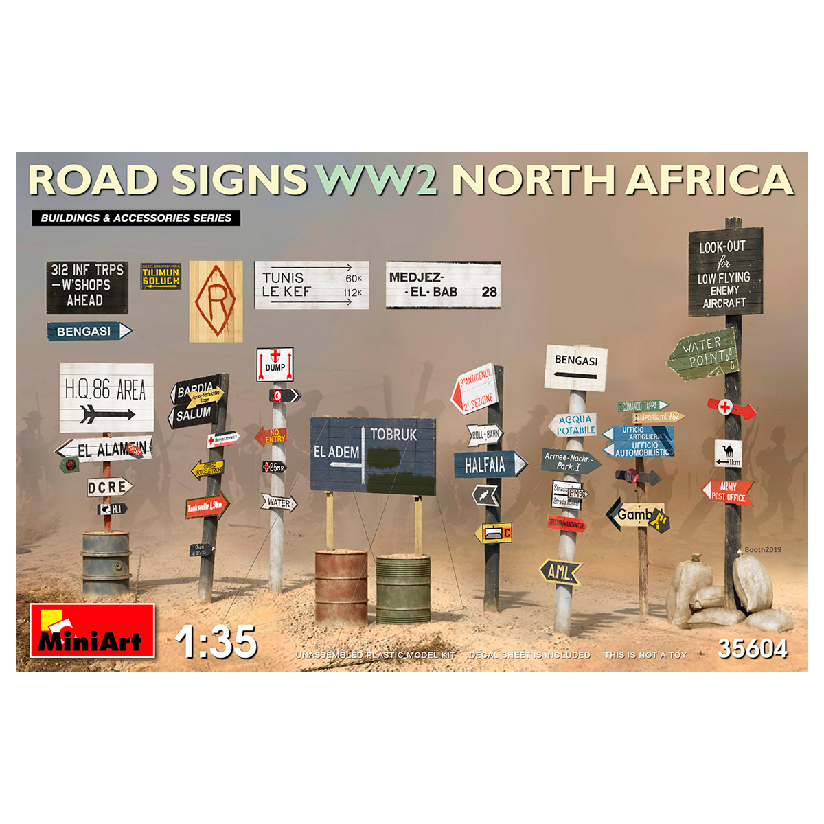 1/35 Road Signs WW2 (N.Africa)