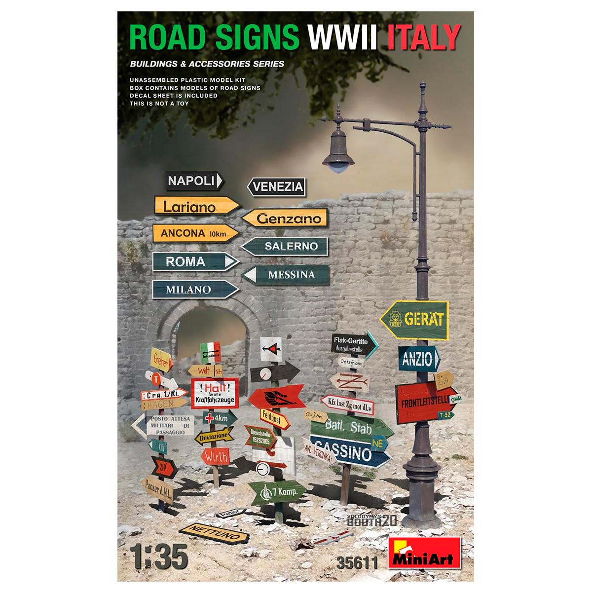 1/35 ROAD SIGNS WWII ITALY