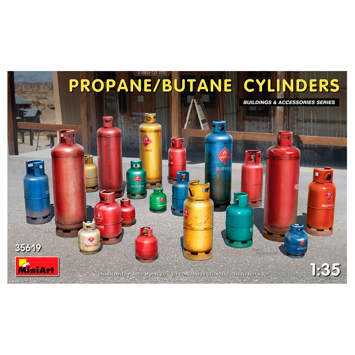 1/35 Propane/Butane Cylinders