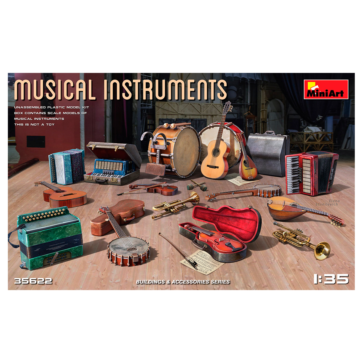 1/35 Musical Instruments