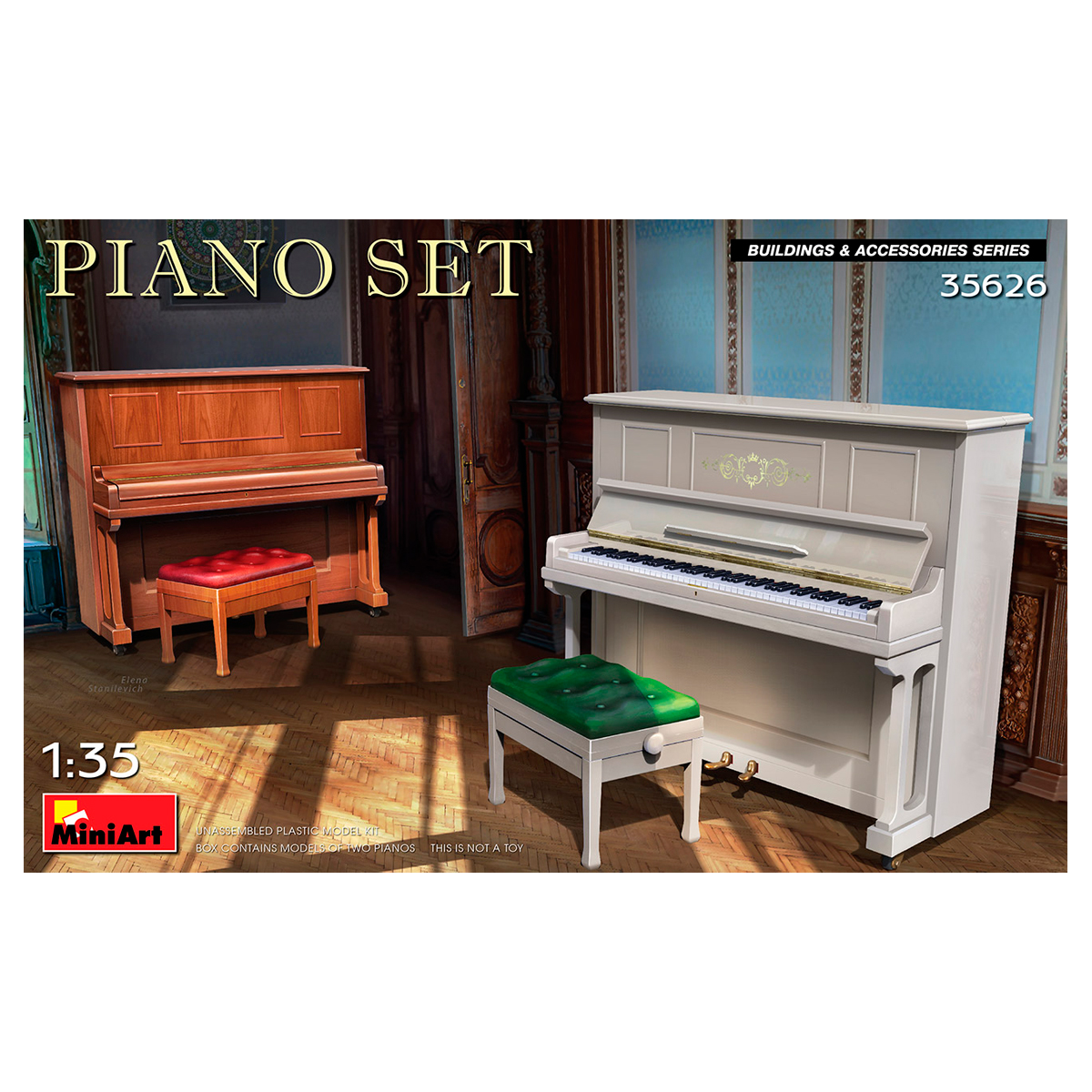 1/35 Piano Set