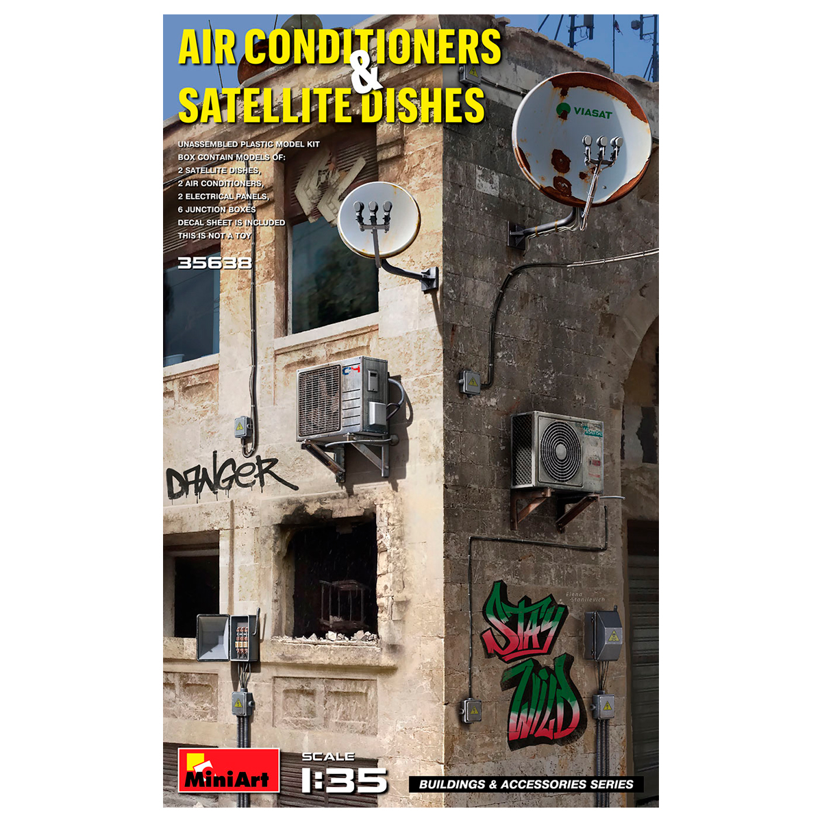 1/35 Air Conditioners & Satellite Dishes