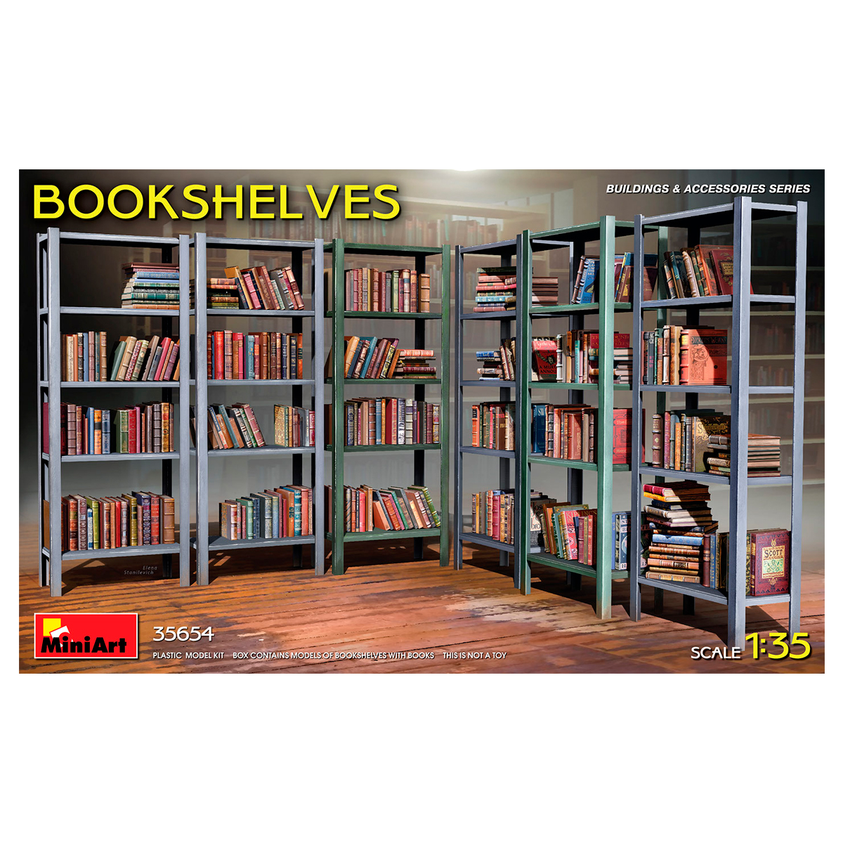 1/35 Bookshelves