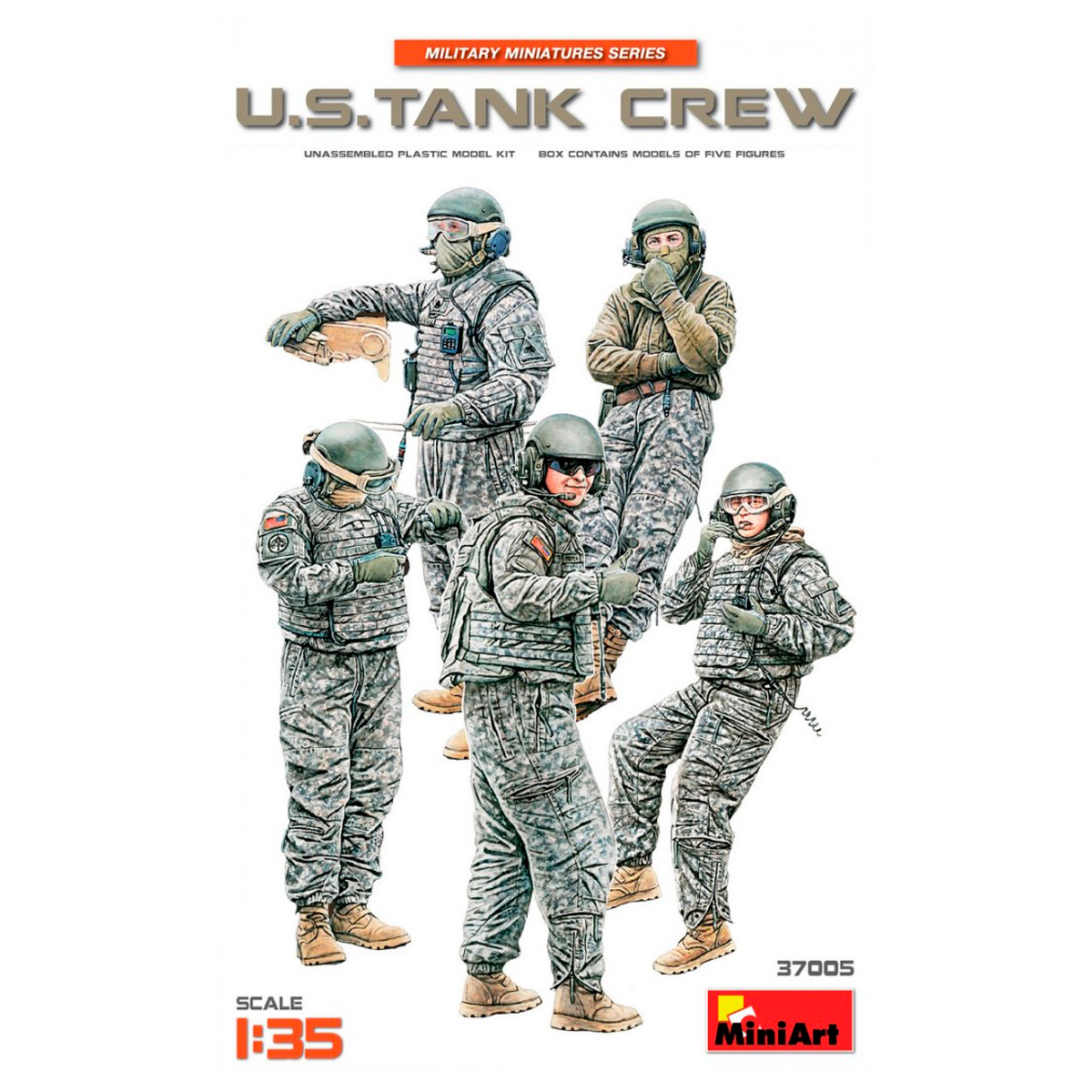 thumbnail image 2 of 1/35 Scale Resin Model Kit – 2 US Tankers At Rest, Unpainted & Unassembled (F033) 2 of 4