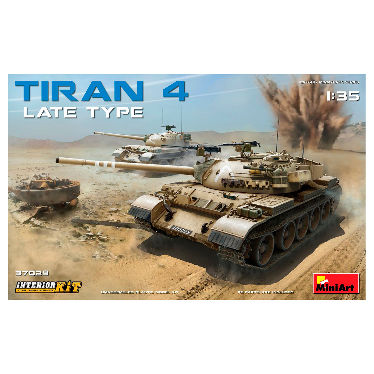 1/35 Tiran 4 Late Type. Interior Kit