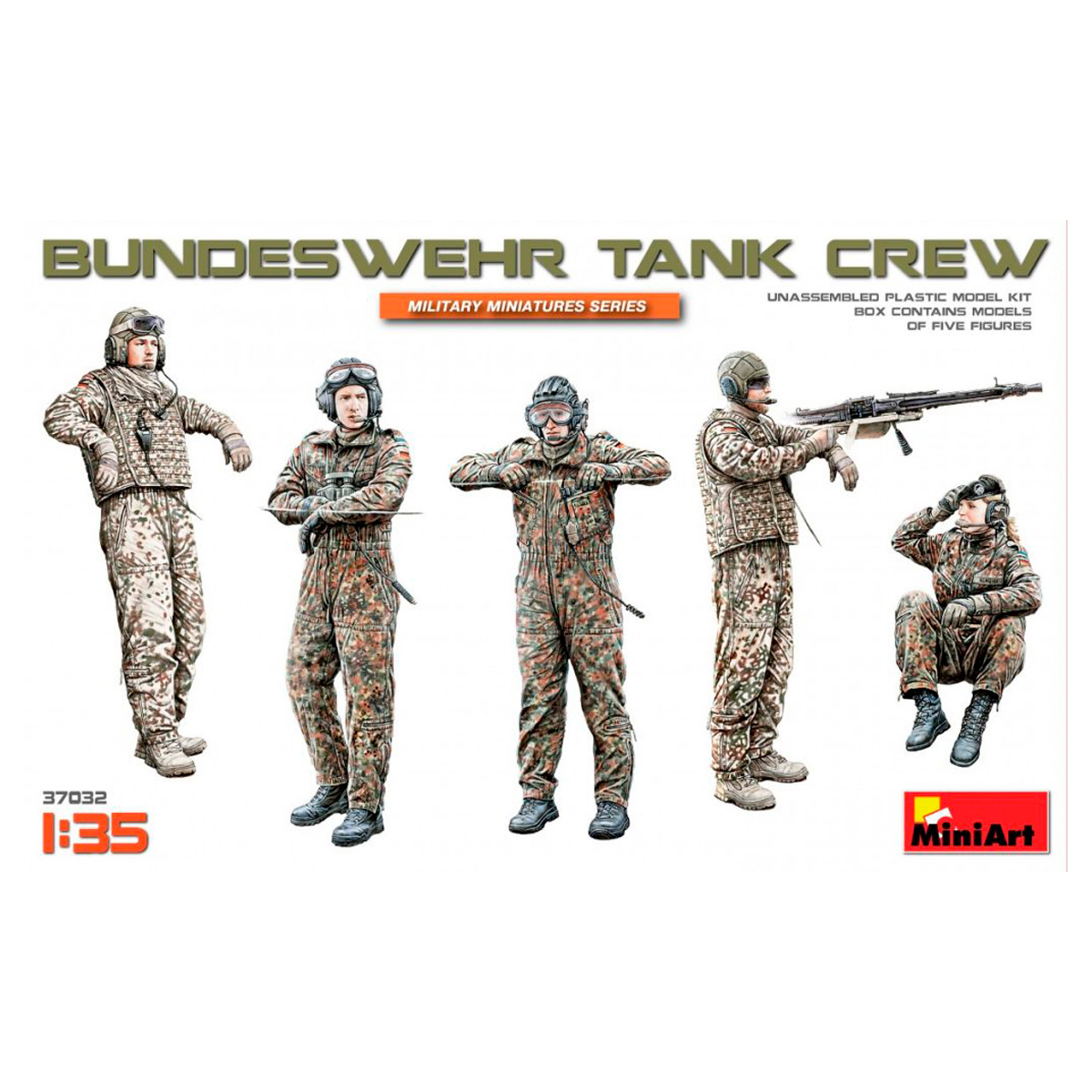 1/35 Bundeswehr Tank Crew