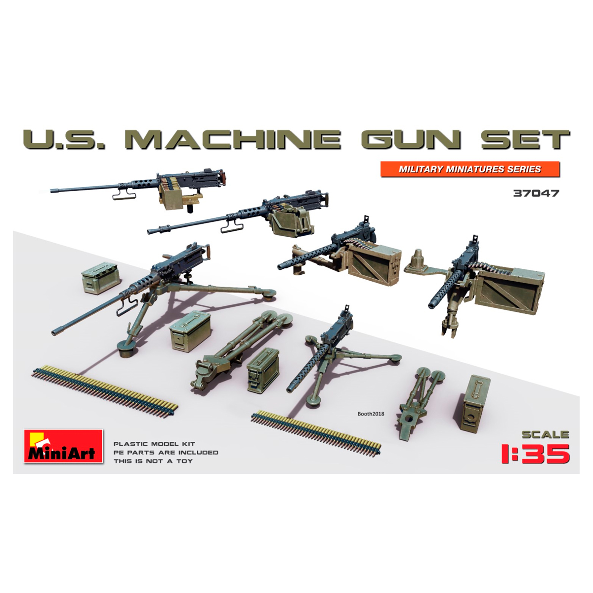 1/35 U.S. Machine Gun Set