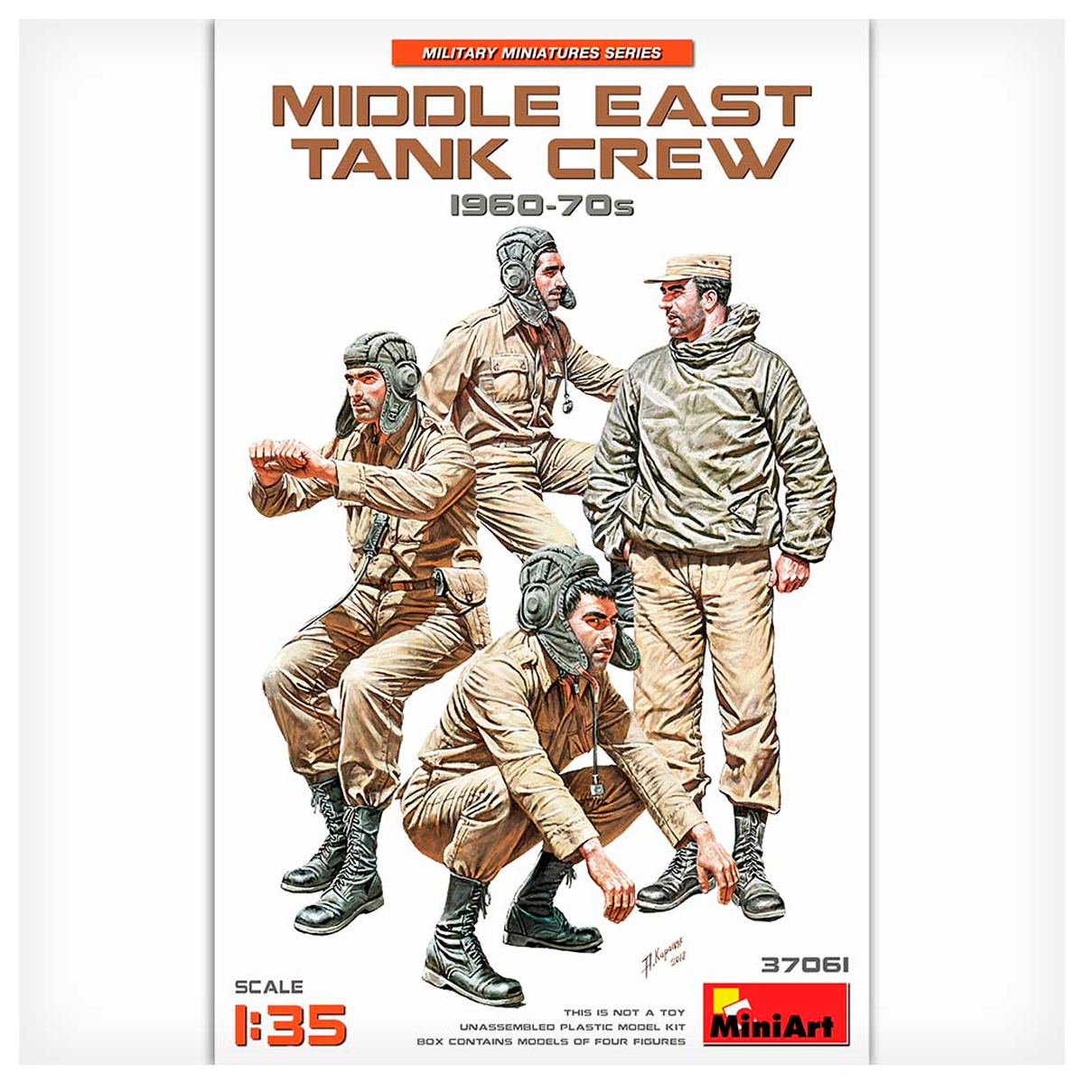 1/35 Middle East Tank Crew 1960-70s