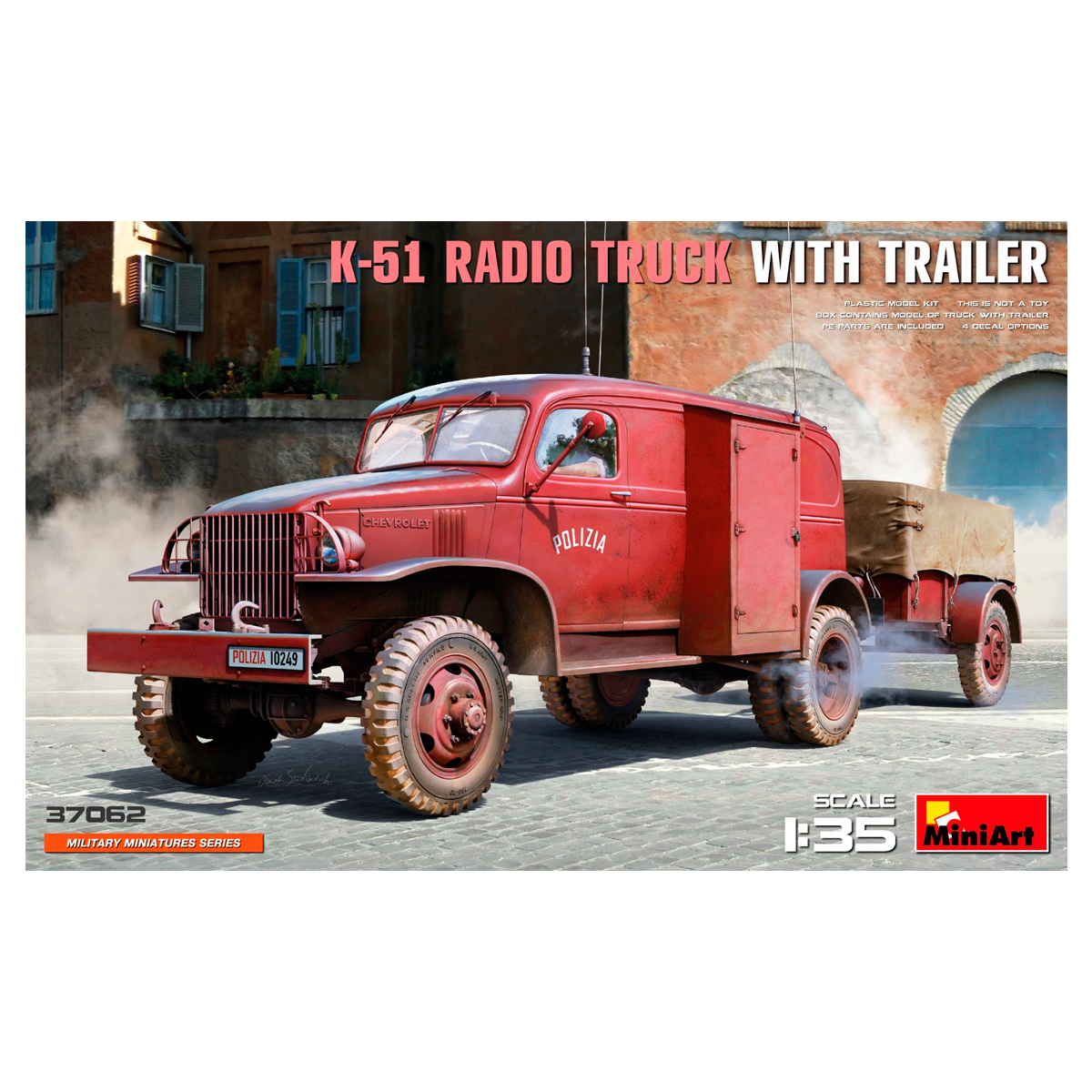 1/35 K-51 Radio Truck w/ Trailer