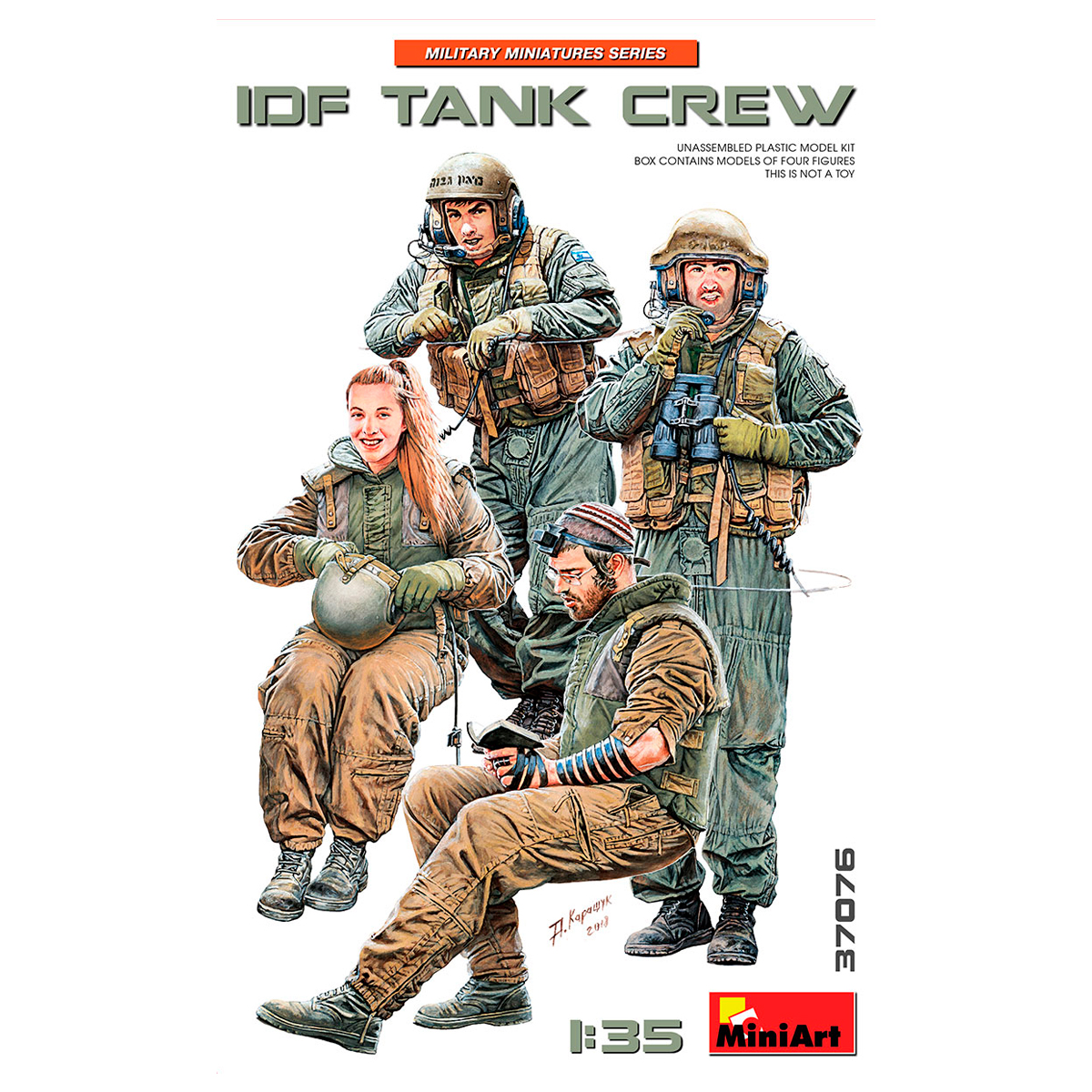 1/35 IDF Tank Crew