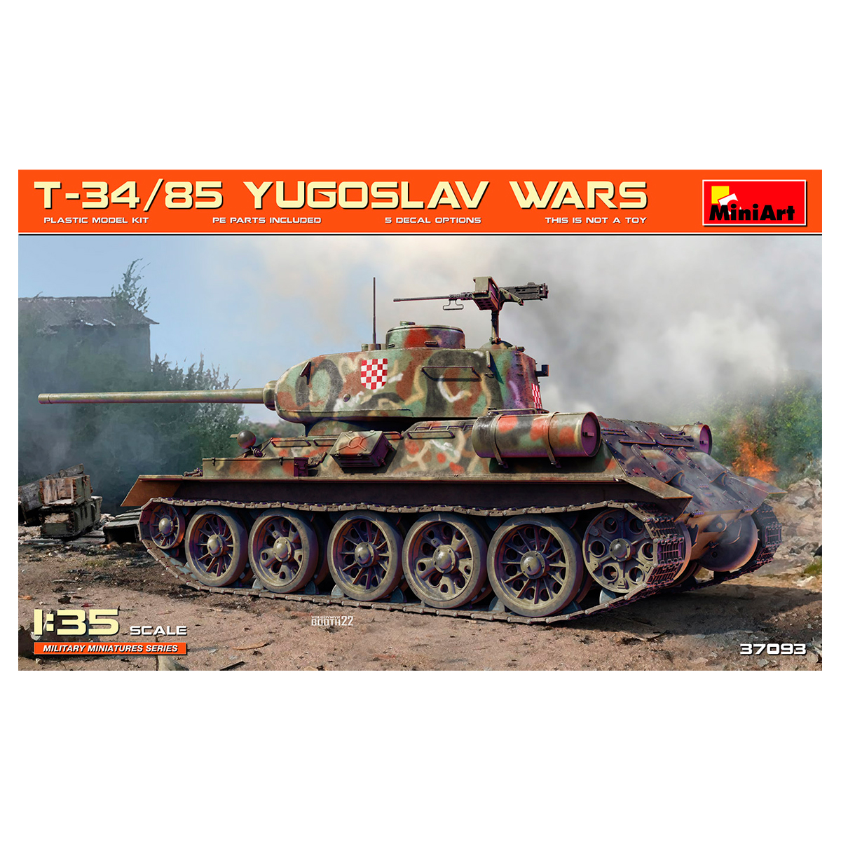 1/35 T-34/85 Yugoslav Wars